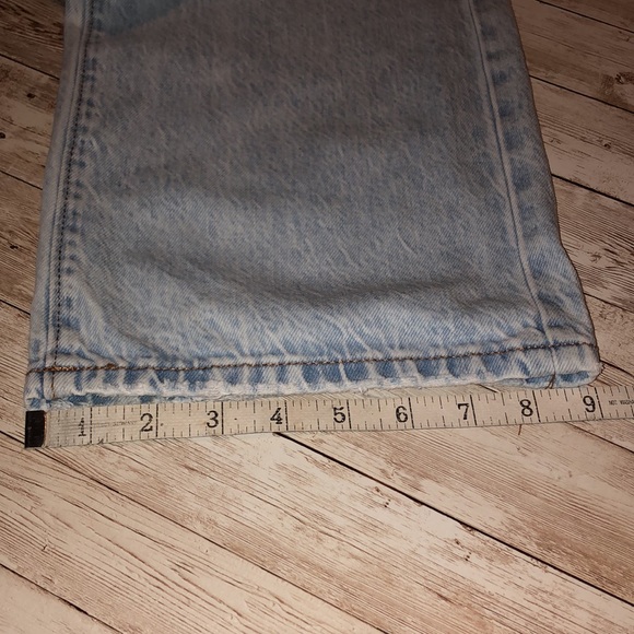 “Aeropostale” light wash, ripped, slouch fit, skater jeans, size 6 - Picture 13 of 14